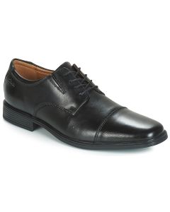 CLARKS - Derby Clarks TILDEN CAP Nero