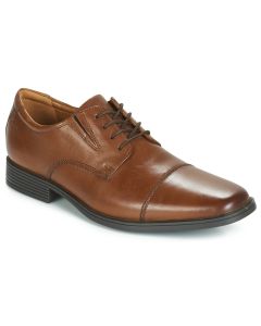 CLARKS - Derby Clarks TILDEN CAP Marrone