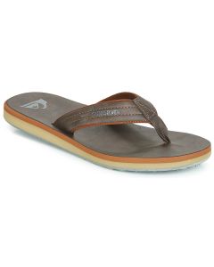 QUIKSILVER - Infradito Quiksilver CARVER NUBUCK M SNDL CTK1 Marrone
