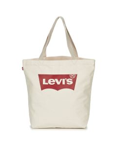 LEVIS - Borsa Shopping Levis Batwing Tote W Bianco