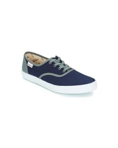 VICTORIA - Sneakers basse Victoria INGLESA LONA DETALL CONTRAS Blu