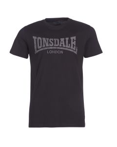 LONSDALE - T-shirt maniche corte Lonsdale LOGO KAI Nero