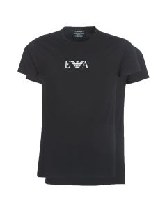 EMPORIO ARMANI - T-shirt maniche corte Emporio Armani CC715-PACK DE 2 Nero