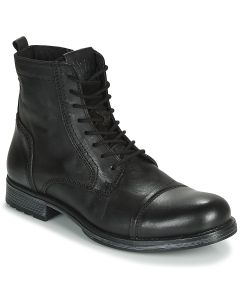 JACK & JONES - Stivaletti Jack & Jones JFW RUSSEL LEATHER Nero