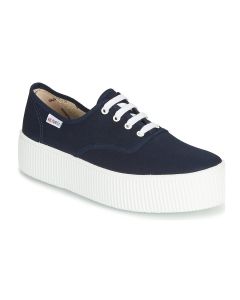 VICTORIA - Sneakers basse Victoria 1915 DOBLE LONA Blu