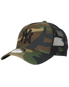 NEW-ERA - Cappellino New-Era CLEAN TRUCKER NEW YORK YANKEES Verde