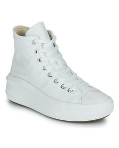 CONVERSE - Sneakers alte Converse Chuck Taylor All Star Move Canvas Color Hi Bianco