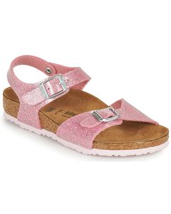 BIRKENSTOCK - Sandali Birkenstock RIO PLAIN Rosa