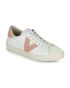 VICTORIA - Sneakers basse Victoria BERLIN PIEL CONTRASTE Bianco