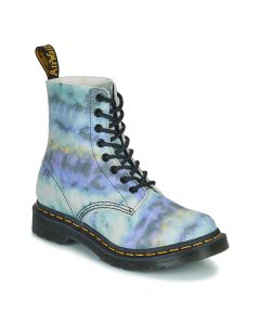 DR. MARTENS - Stivaletti Dr. Martens 1460 Pascal Purple Summer Tye and Dye Blu