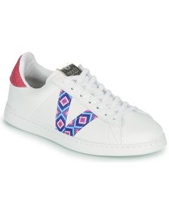 VICTORIA - Sneakers basse Victoria 1125288FUSHIA Bianco