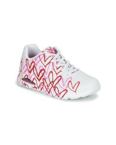 SKECHERS - Sneakers basse Skechers UNO Bianco