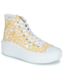 CONVERSE - Sneakers alte Converse Chuck Taylor All Star Move Floral Platform Lo-Fi Craft Hi Giallo