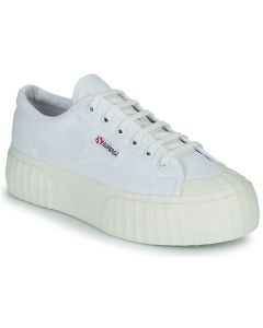 SUPERGA - Sneakers basse Superga 2631 STRIPE PLATEFORM Bianco