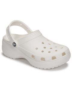 CROCS - Zoccoli Crocs CLASSIC PLATFORM CLOG W Bianco