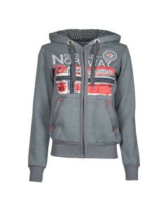 GEOGRAPHICAL NORWAY - Felpa Geographical Norway FARLOTTE Grigio