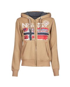 GEOGRAPHICAL NORWAY - Felpa Geographical Norway FARLOTTE Marrone