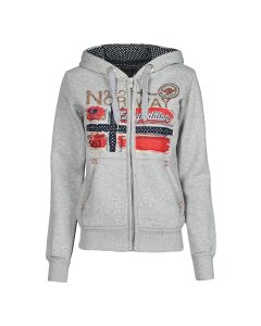 GEOGRAPHICAL NORWAY - Felpa Geographical Norway FARLOTTE Grigio