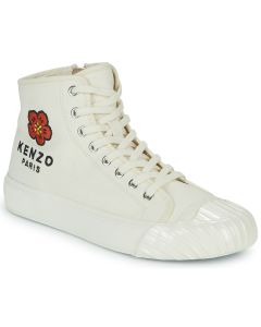 KENZO - Sneakers alte KenzoSCHOOL HIGH TOP SNEAKERS Bianco