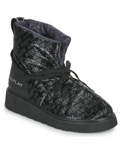 REPLAY - Stivaletti Replay MELROSE ALLOVER Nero