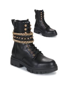 REPLAY - Stivaletti Replay HANNA CHAINS Nero