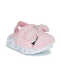 SKECHERS - Pantofole Skechers HEART LIGHTS SANDALS Rosa