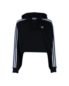 ADIDAS - Felpa adidas SHORT HOODIE Nero