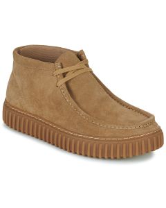 CLARKS - Derby Clarks TORHILL HI Beige