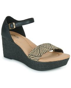 CLARKS - Sandali Clarks ROSE EASE Nero