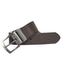 LEVIS - Cintura Levis ANGLED BUCKLE REVERSIBLE Marrone