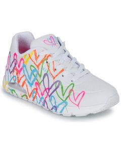 SKECHERS - Sneakers basse Skechers UNO Bianco