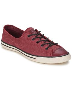 CONVERSE - Sneakers basse Converse Chuck Taylor All Star FANCY LEATHER OX Rosso