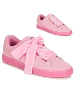 PUMA - Sneakers basse Puma SUEDE HEART RESET WN'S Rosa