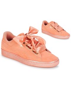 PUMA - Sneakers basse Puma WN SUEDE HEART SATIN.DUSTY Arancio