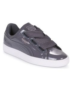 PUMA - Sneakers basse Puma WN BASKET HEART PATENT.IRO Grigio