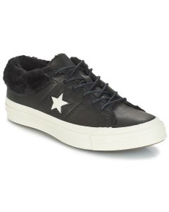 CONVERSE - Sneakers basse Converse ONE STAR LEATHER OX Nero