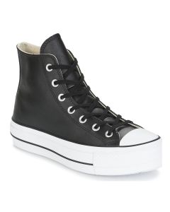 CONVERSE - Sneakers alte Converse CHUCK TAYLOR ALL STAR LIFT CLEAN LEATHER HI Nero