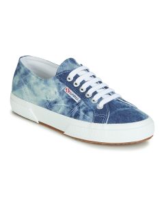 SUPERGA - Sneakers basse Superga 2750 TIE DYE DENIM Blu