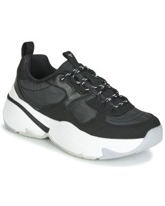 VICTORIA - Sneakers basse Victoria AIRE NYLON/SERRAJE PU Nero