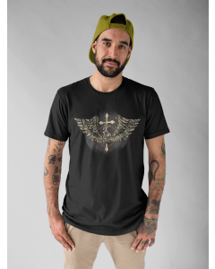 Majestic Eagle @ T-Shirt Regular Uomo - Nera